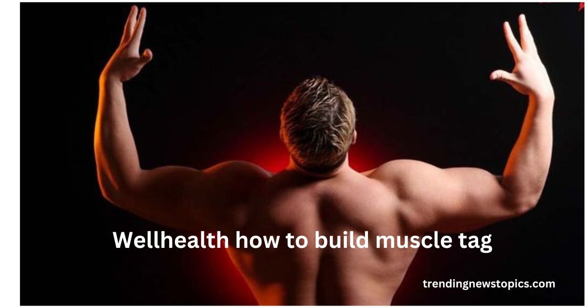 Wellhealth how to build muscle tag